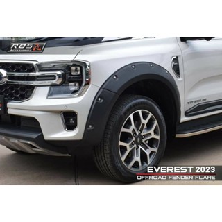 คิ้วล้อ FORD EVEREST2023 สีดำด้าน