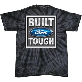 Yuanl5 {พร้อมส่ง เสื้อยืดแขนสั้น พิมพ์ลายโลโก้ Ford Tough Ford พลัสไซซ์ XS-6XL สําหรับผู้ชาย ของขวัญวันเกิดสามารถปรับแต่