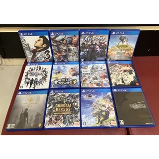 แผ่นเกมแท้💯PS4 โซนญี่ปุ่น [JP//Zone 2]สภาพแผ่นเกมดี ราคาถูกที่สุด!!!