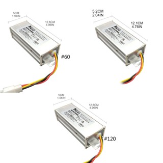 Pop DC-DC 24V-120V ถึง 12V 15A ตัวแปลงแรงดันไฟฟ้า ​โมดูลเพาเวอร์สเต็ปดาวน์ สําหรับไฟ Led รถยนต์