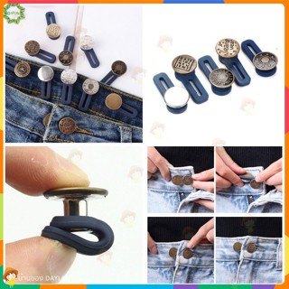 Metal Button Extender for Trousers Waist-expanding Button  Universal Portable Detachabl