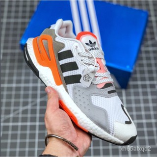 Adidas Day Jogger Nightcrawler II Popcorn Outsole Retro ผู้ชายและผู้หญิงรองเท้าวิ่งรองเท้าผ้าใบ