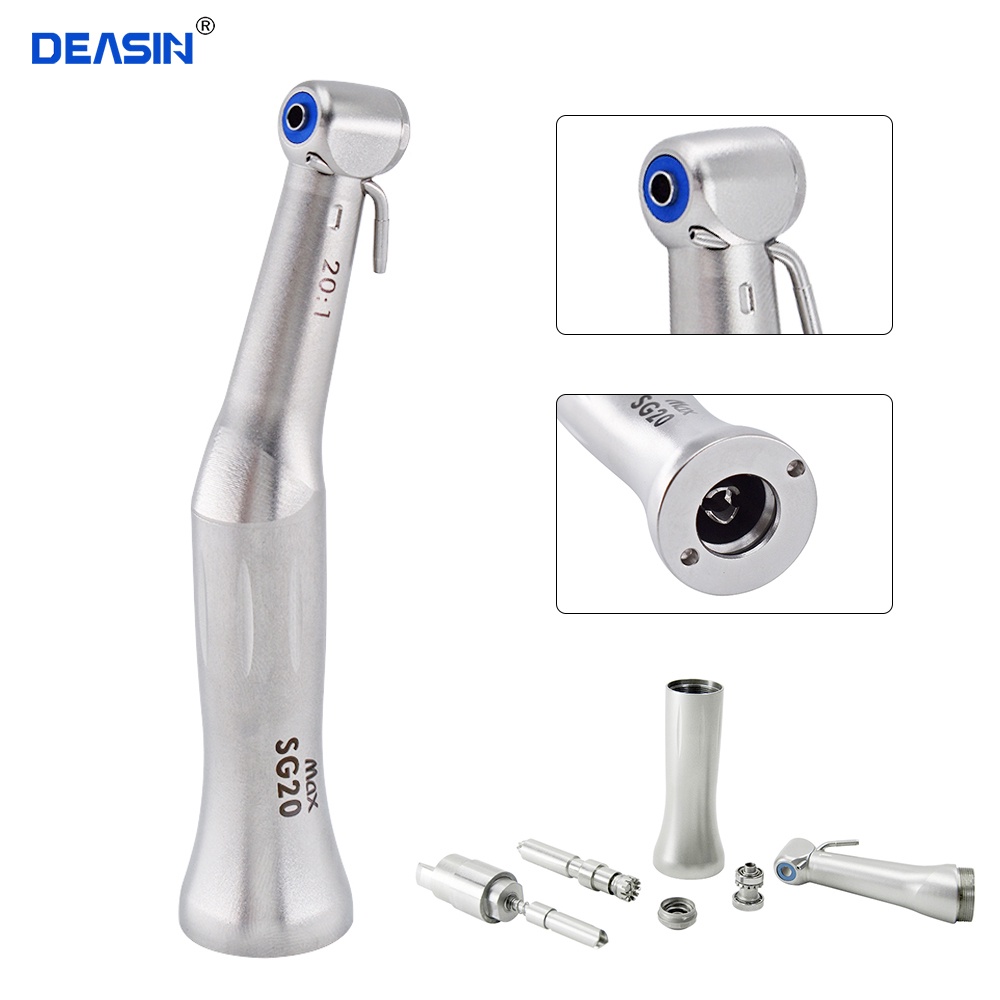 Dental Max SG20 20:1 Reduction Implant Contra Angle Latch Handpiece