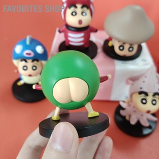 Favorites Shop 6pcs Doll Figure Anime Theme Cute Style Small Environmentally Friendly PVC Material Toy Ornament for Kids