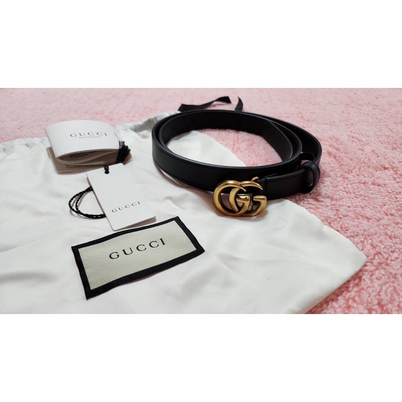 เข็มขัด gucci ของแท้ 100%