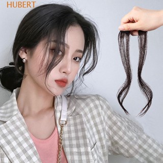 HUBERT Fake Hair Bangs Invisible Natural Synthetic Blend Wig piece Air Bangs Clip In Hair Extensions