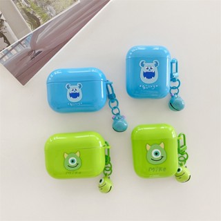 เคสหูฟัง ลาย Sulley สีฟ้า สําหรับ Apple AirPods Pro2 Pro AirPods 1 2 3