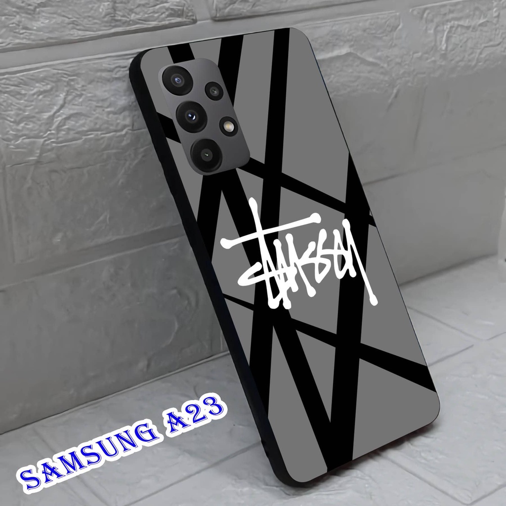 Glass Softcase สําหรับ SAMSUNG A23 - SAMSUNG A23 Mobile Case [T57].