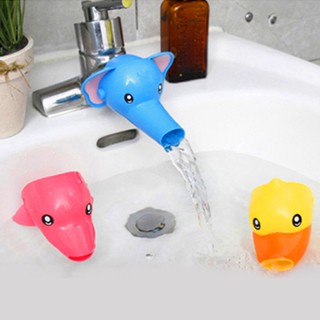 ﹍◙Faucet Extender การ์ตูนเด็ก Extender น่ารักยาว Universal อ่างล้างหน้า Anti-Splash หัว