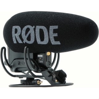 RODE VideoMic Pro Plus *ของแท้รับประกัน 1ปี* ช็อตกันไมโครโฟน Supercardioid สำหรับกล้อง/มือถือ, สำหรับ Vlogger/ Podcaster