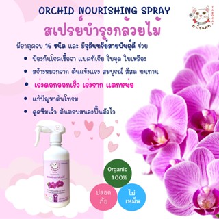 สเปร์ยบำรุงกล้วยไม้ จากน้ำหมักชีวภาพ  TaroCat Orchid nourishing spray ใช้แทนปุ๋ยกล้วยไม้