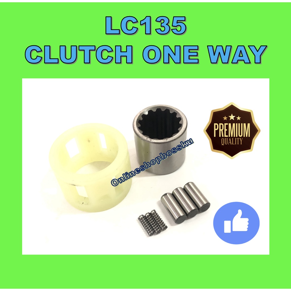 LC135 CLUTCH AUTO ONE WAY LC 135 CLUTCH ONE WAY LC135 AUTO BUSH LC 135 AUTO BEARING ONE WAY LC135 12