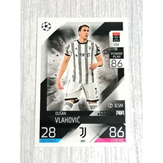 การ์ดฟุตบอล Match Attax 2022/23 JUVENTUS