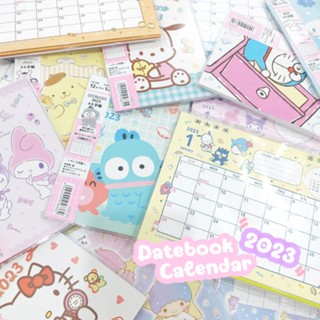 🗓Sanrio planner สมุดปฏิทิน  2023 sanrio สมุดแพลนเนอร์ ปฏิทินตั้งโต๊ะ จากญี่ปุ่นแท้100%🗓