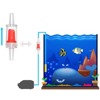 All About Pet วาล์วกันย้อน ตัวกันย้อน Check valve วาล์วกันน้ำย้อน พลาสติกใสอย่างดี ช่วยกันน้ำย้อนไหลกลับ กันลมย้อน