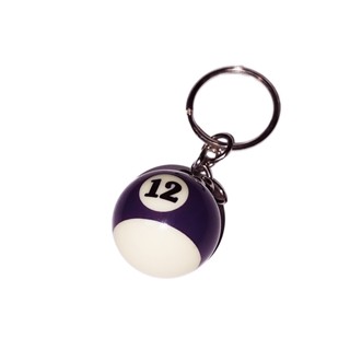 Aramith พวงกุญแจลูกพูล No.12 Pool Ball Key Ring