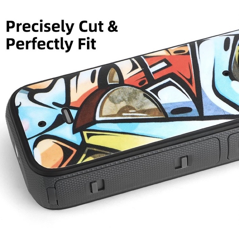 Sunnylife PVC Stickers Decals Protective Skin Film Scratch-proof Accessories for Insta360 X3