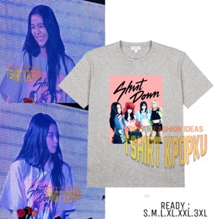 เสื้อยืด พิมพ์ลาย BORN PINK สไตล์เกาหลี