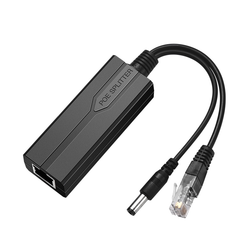 Gigabit โมดูลแยกพาวเวอร์ซัพพลาย PoE 1000Mbps 48V เป็น 12V