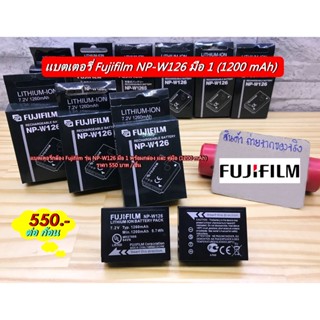 แบต Fuji XA2 XA3 XA10 XA5 XA7 XT10 XT20 XT30 XT100 XT200 XT3 XM1 NP-W126 (สีดำ)