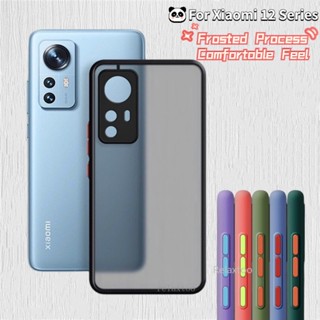 พร้อมส่ง เคสโทรศัพท์มือถือ ซิลิโคนนุ่ม ใส ผิวด้าน สําหรับ Xiaomi Mi 12 TPro 12 T Pro 12TPro lite S Pro X Ultra 12X 12S Ultra Pro 12SUltra 12SPro 12lite MI12TPro