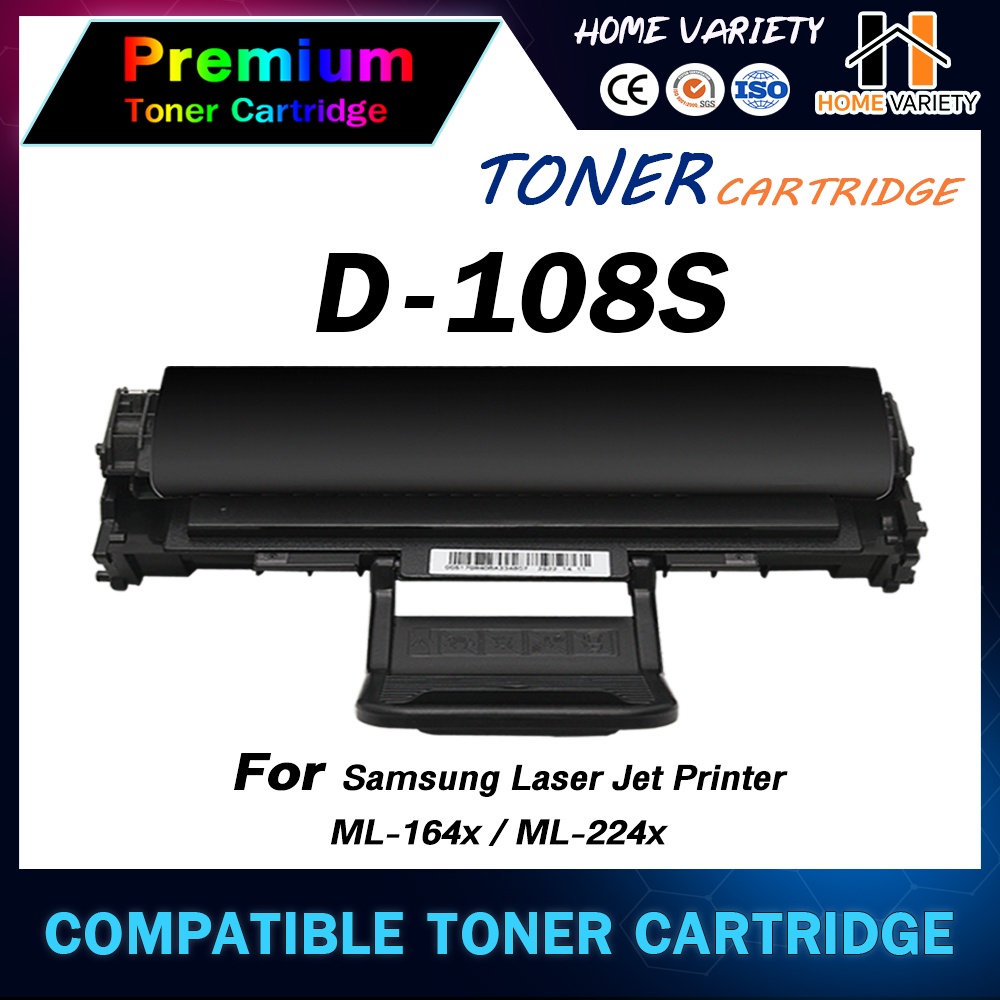 HOME Toner MLT-D108S d108 /108S /D108S / d108s / D108 / MLTD108s For ML-164X / ML-224X ตลับหมึกToner