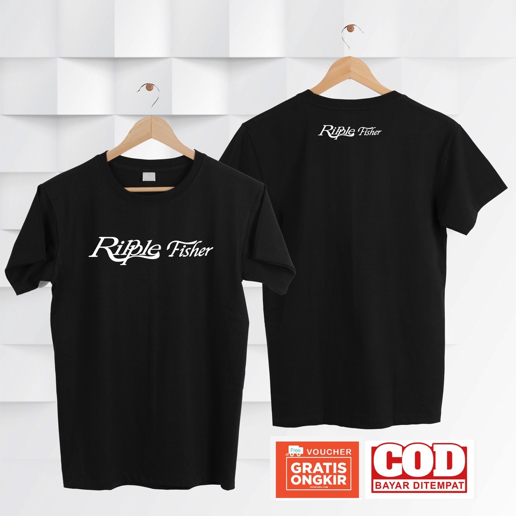 RIPPLE FISHER FISHING T-SHIRT / เสื้อผ้าตกปลา / เสื้อยืดพรีเมี่ยม