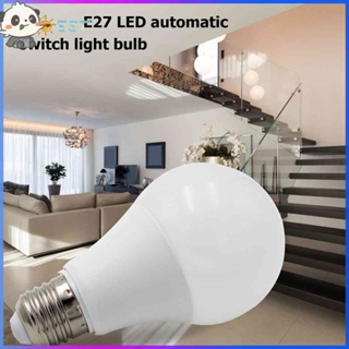 ❉ดีที่สุด❉หลอดไฟ LED E27 ระบบเซนเซอร์อัจฉริยะ ควบคุมด้วยเสียง และแสงอัตโนมัติ