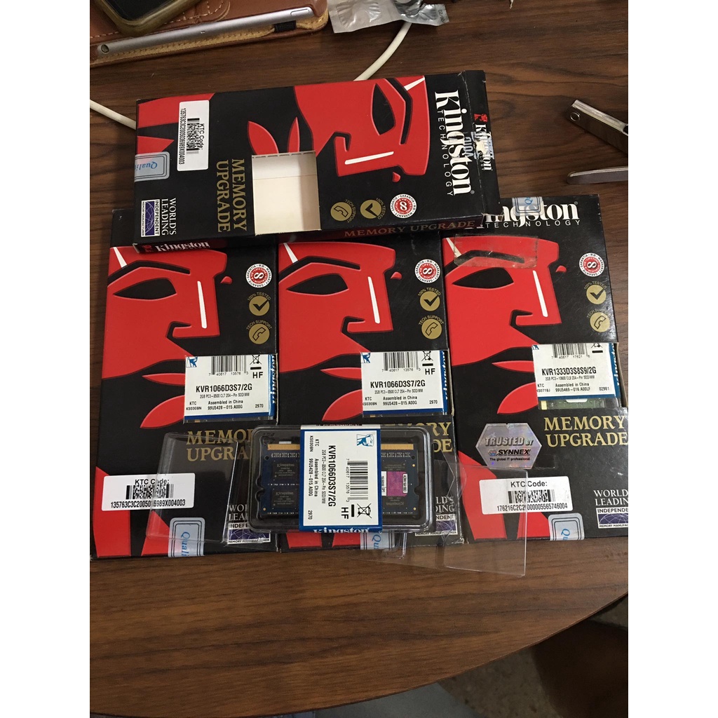 แรมโน๊ตบุ๊ค ddr3 ใช้งานได้ปกติของใหม่มือ1มัดรวม2g 4ชิ้น