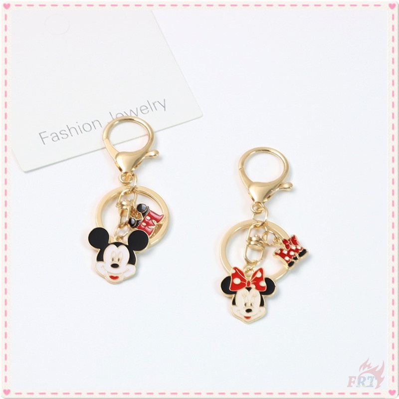 ✪ M.ickey & M.innie - Cartoon Characters Keychains ✪ 1Pc Fashion KeyRing Alloy Pendant Bag Accessories Gifts（2 Styles）