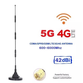 เสาอากาศ 5G 4G 3G 42dBi Signal Booter indoor Outdoor RG58 Low loss 3M Magnetic Omni Antenna