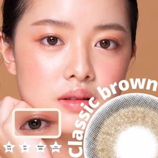 GLITZLENS CLASSIC BROWN [DIA14.0] เลนส์ธรรมชาติ