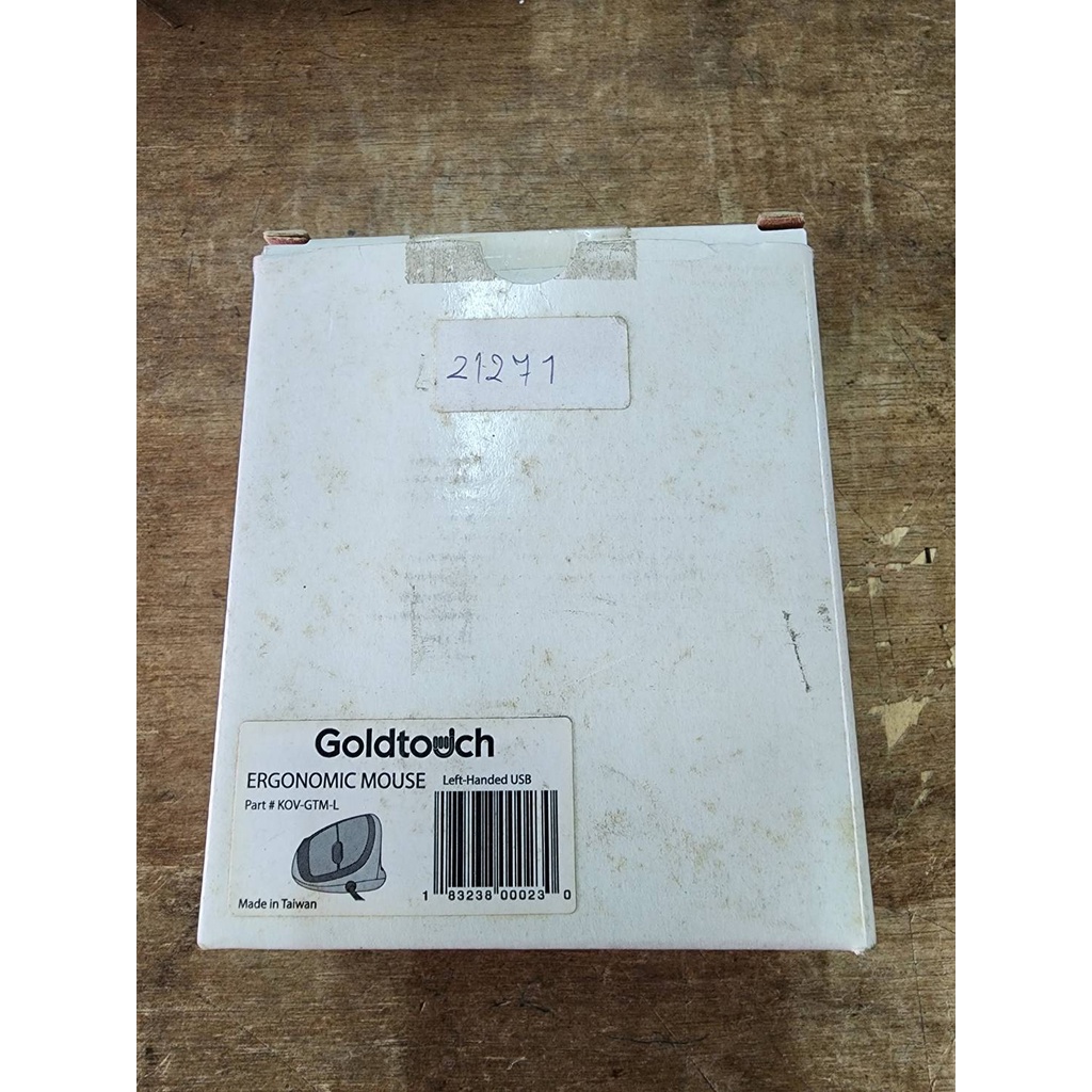 เม้าส์คอมพิวเตอร์ Goldtouch Ergonomic Mouse Left Hand USB; Part # KOV-GTM-L (สินค้าราคาพิเศษ โล๊ะสต๊