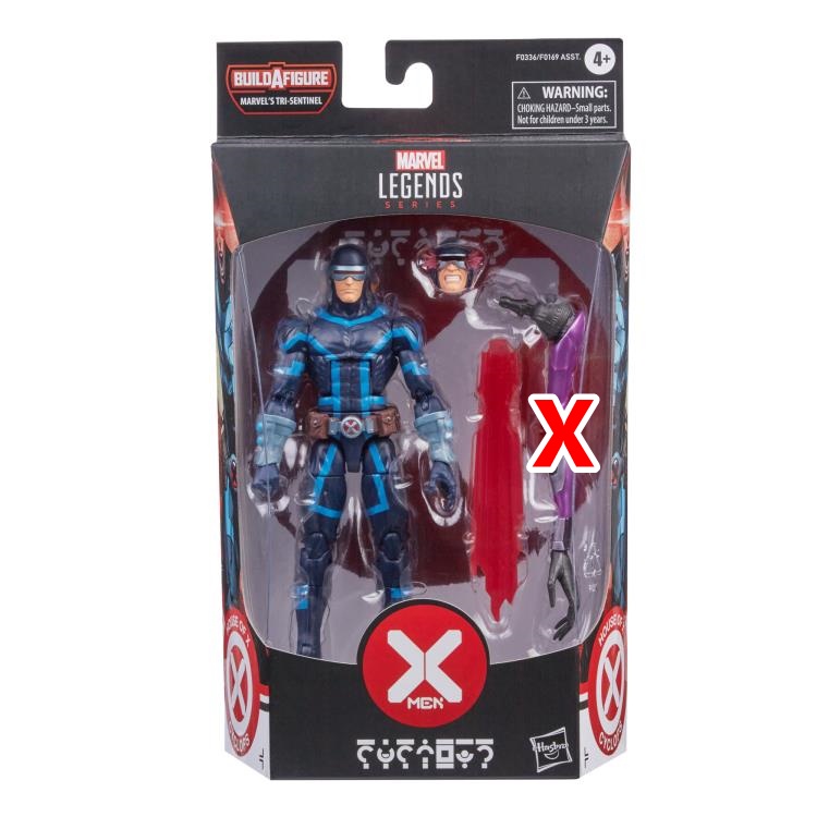 Cyclops (NO BAF) - X-Men Tri Sentinel BAF Marvel Legends (Hasbro)