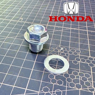 น็อต + น็อตน้ํามันเครื่อง สําหรับ HONDA ทุกรุ่น