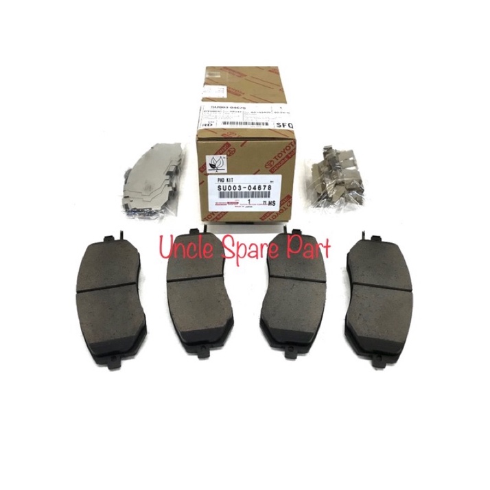 ผ้าเบรคหน้า Toyota GT86 Subaru BRZ - TOYOTA