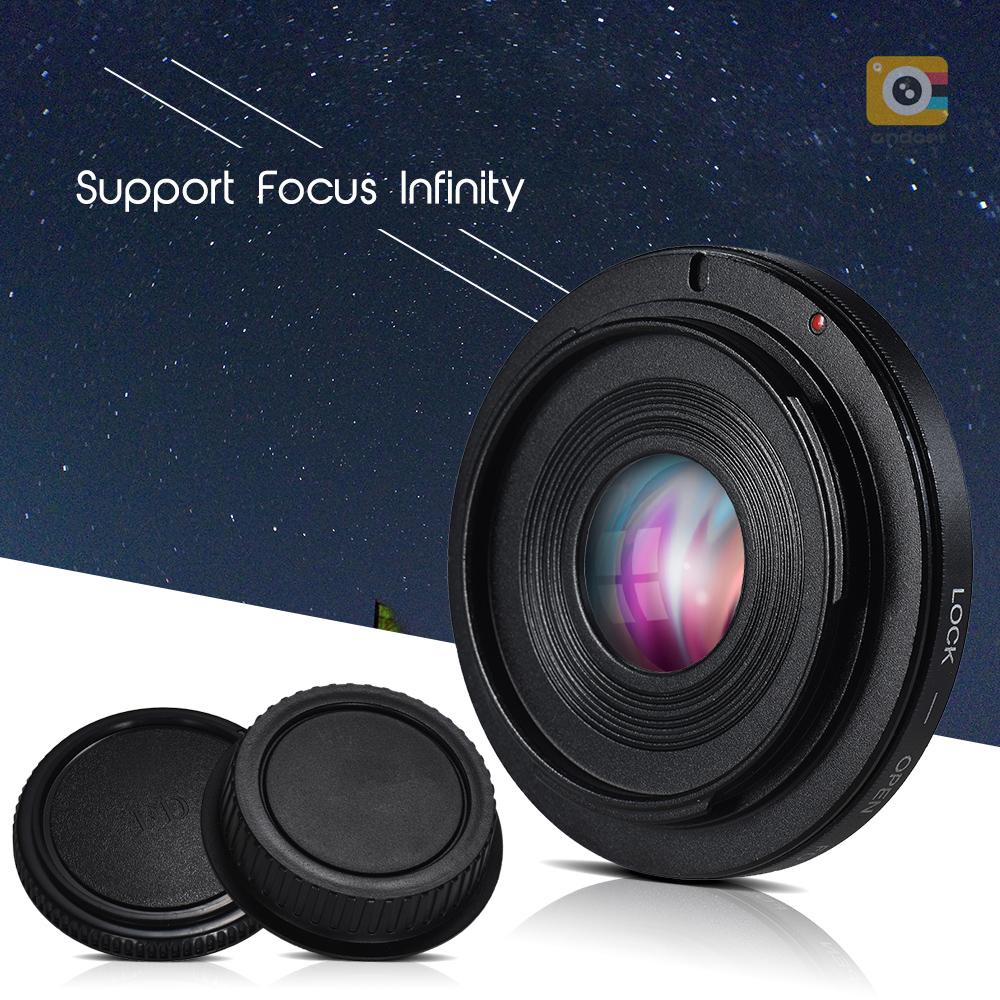 FD-EOS Lens Mount Adapter Camera Lens Adapter Ring with Optical Glass Focus Infinity FD Lens to EOS EF Mount Body for  450D 50D 5D 5D2 500D 550D 600D 650D 6D 70D 700D