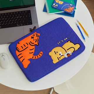 ( พร้อมส่ง ) Muziktiger x Kakaofriends Notebook pouch กระเป๋าโน๊ตบุ๊ค