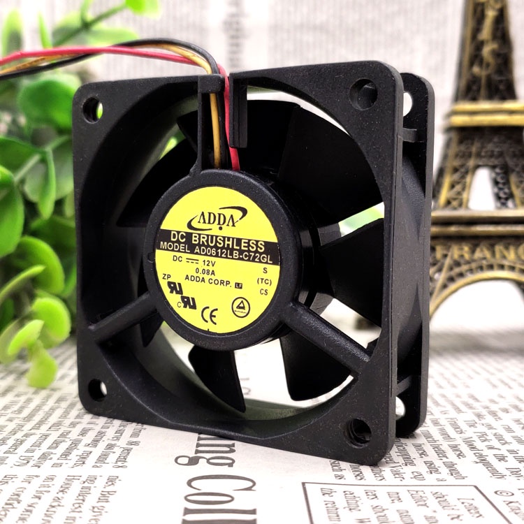 YTH AD06012LB-C72GL 6020 12V 0.08A 6CM CASE COOLING FAN