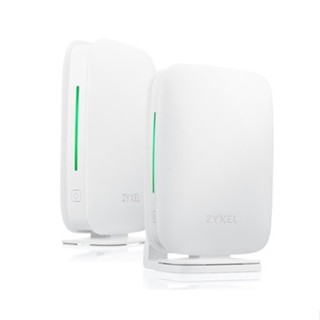 ZyXEL Multy M1 WiFi 6 AX1800 WiFi Mesh System Full Home Area Router and Satellite Compatible with Alexa - Two Pack [WSM2