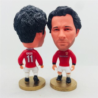 ตุ๊กตาฟิกเกอร์ Manchester 1999 season Player 11 Ryan Giggs สําหรับเก็บสะสม