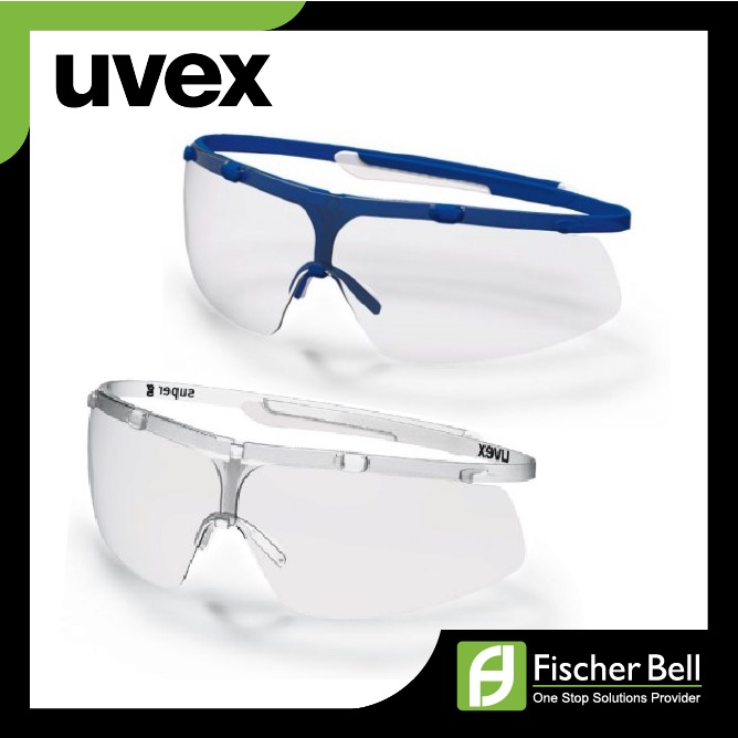 Uvex super g แว่นตานิรภัย l แว่นตาป้องกันหมอก UV400 EN166