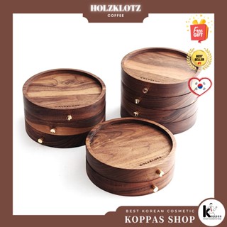 [HOLZKLOTZ] Button Tray MINI ถาดกาแฟกลม 1pc