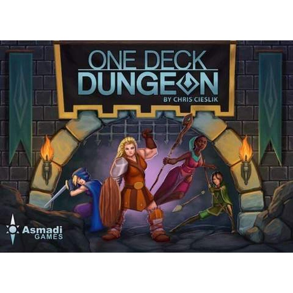 One Deck Dungeon บอร์ดเกม คู่มือภาษาอังกฤษ