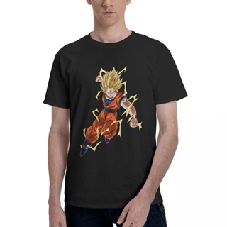 เสื้อเชิ้ต ลูกชาย Goku Saiyan Bandai ดราก้อนบอล Z Mannen เสื้อยืดอะนิเมะเสื้อยืดเสื้อยืด Korte Mouwen Ronde Hals เสื้อยื