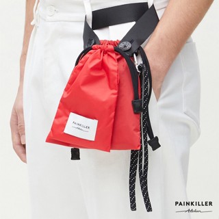 PAINKILLER เพนคิลเลอร์ กระเป๋า แฟชั่นผู้ชาย / TOGETHER DRAWSTRING SACHET BAG / รุ่น 52-0-0924 (SS20)