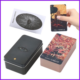Prisma Tarot Cards New Tarot Cards for Beginners with Guidebook Card Game Fun Board Game for Tarot Lovers Party notath