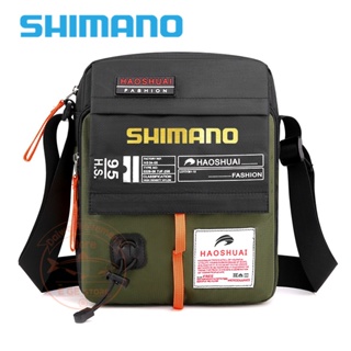 Shimano กระเป๋าคาดอก กระเป๋าสะพายไหล่ อเนกประสงค์ กันขโมย เหมาะกับการพกพาเดินทาง เล่นกีฬา ตกปลา 2023