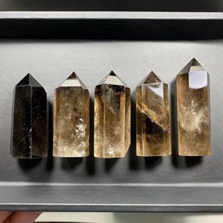 หินสโมคกี้ คอวตซ์ ทรงแท่ง (Smoky Quartz Tower) Lot#1 🔥