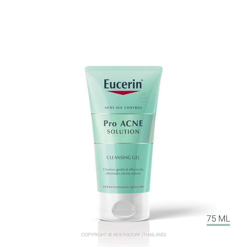 Eucerin Pro Acne Solution Cleansing Gel ยูเซอริน โปรแอคเน่โซลูชั่น คลีนซิ่ง เจล 